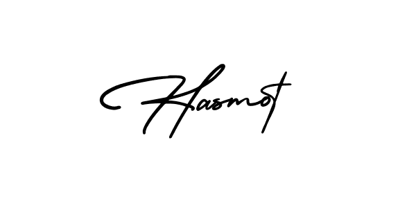 Design your own signature with our free online signature maker. With this signature software, you can create a handwritten (AmerikaSignatureDemo-Regular) signature for name Hasmot. Hasmot signature style 3 images and pictures png