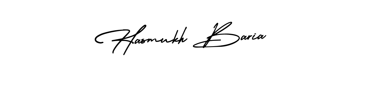 How to Draw Hasmukh Baria signature style? AmerikaSignatureDemo-Regular is a latest design signature styles for name Hasmukh Baria. Hasmukh Baria signature style 3 images and pictures png