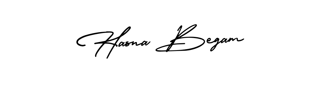 if you are searching for the best signature style for your name Hasna Begam. so please give up your signature search. here we have designed multiple signature styles  using AmerikaSignatureDemo-Regular. Hasna Begam signature style 3 images and pictures png