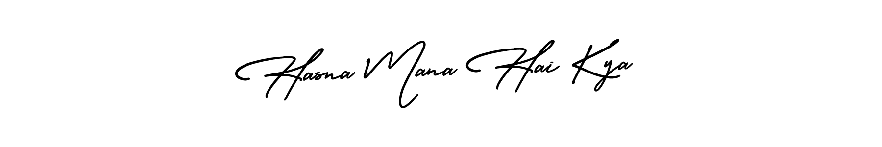 Here are the top 10 professional signature styles for the name Hasna Mana Hai Kya. These are the best autograph styles you can use for your name. Hasna Mana Hai Kya signature style 3 images and pictures png