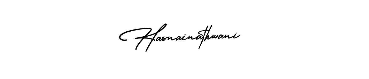 How to Draw Hasnainathwani signature style? AmerikaSignatureDemo-Regular is a latest design signature styles for name Hasnainathwani. Hasnainathwani signature style 3 images and pictures png