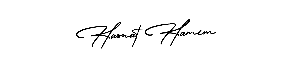 Hasnat Hamim stylish signature style. Best Handwritten Sign (AmerikaSignatureDemo-Regular) for my name. Handwritten Signature Collection Ideas for my name Hasnat Hamim. Hasnat Hamim signature style 3 images and pictures png