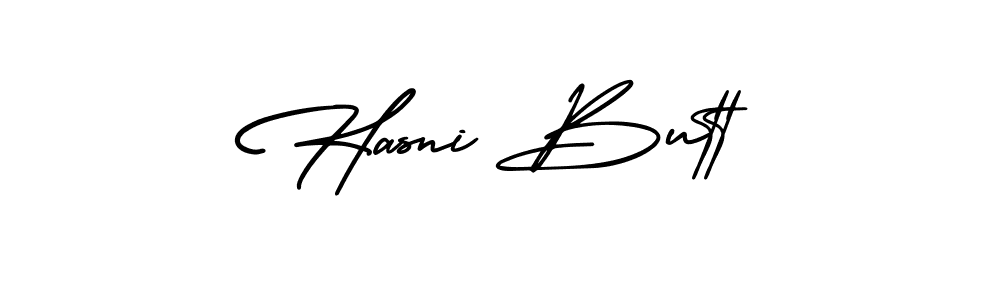 Make a short Hasni Butt signature style. Manage your documents anywhere anytime using AmerikaSignatureDemo-Regular. Create and add eSignatures, submit forms, share and send files easily. Hasni Butt signature style 3 images and pictures png