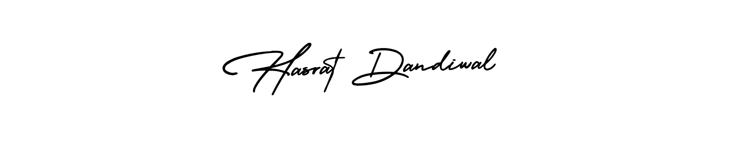 Make a short Hasrat Dandiwal signature style. Manage your documents anywhere anytime using AmerikaSignatureDemo-Regular. Create and add eSignatures, submit forms, share and send files easily. Hasrat Dandiwal signature style 3 images and pictures png
