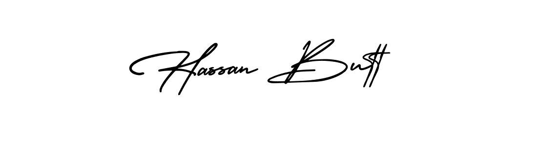 How to Draw Hassan Butt signature style? AmerikaSignatureDemo-Regular is a latest design signature styles for name Hassan Butt. Hassan Butt signature style 3 images and pictures png