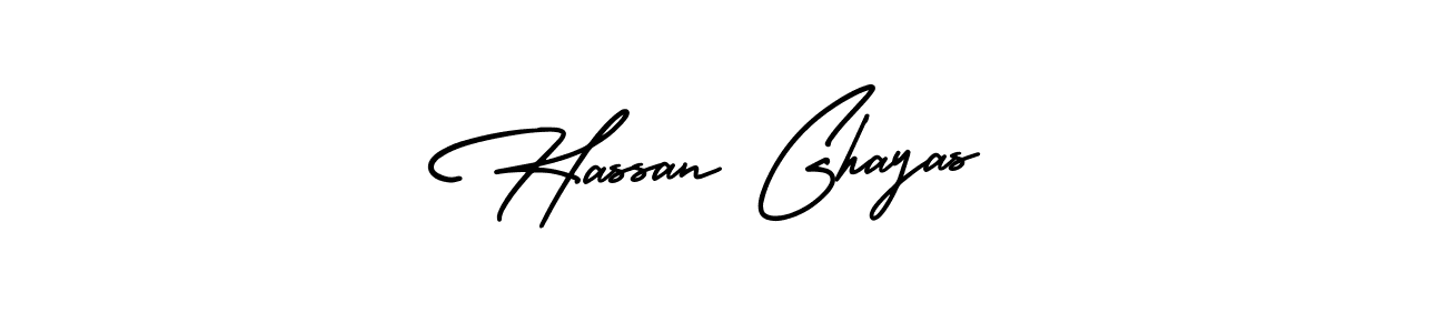 AmerikaSignatureDemo-Regular is a professional signature style that is perfect for those who want to add a touch of class to their signature. It is also a great choice for those who want to make their signature more unique. Get Hassan Ghayas name to fancy signature for free. Hassan Ghayas signature style 3 images and pictures png