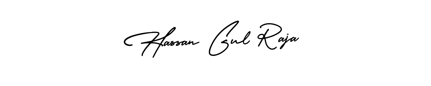 Similarly AmerikaSignatureDemo-Regular is the best handwritten signature design. Signature creator online .You can use it as an online autograph creator for name Hassan Gul Raja. Hassan Gul Raja signature style 3 images and pictures png
