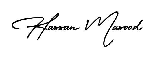 Master the art of signing with Hassan Masood written in fluent AmerikaSignatureDemo-Regular script. A great template to practice and refine your handwriting. Hassan Masood signature style 3 images and pictures png