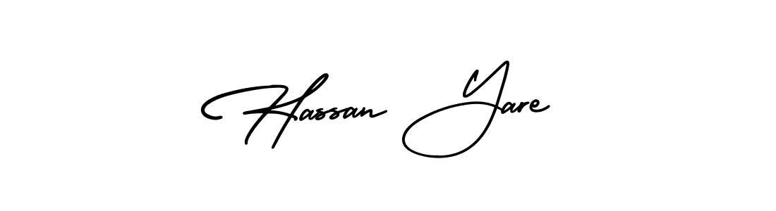 This is the best signature style for the Hassan Yare name. Also you like these signature font (AmerikaSignatureDemo-Regular). Mix name signature. Hassan Yare signature style 3 images and pictures png