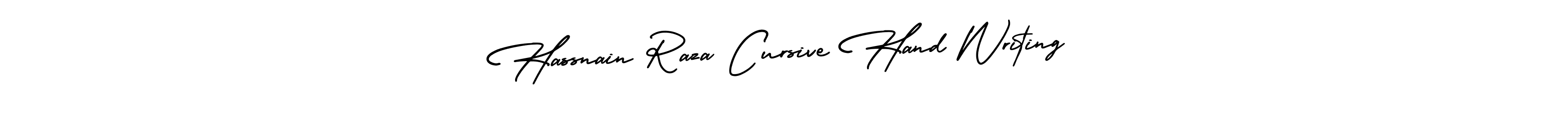 Hassnain Raza Cursive Hand Writing stylish signature style. Best Handwritten Sign (AmerikaSignatureDemo-Regular) for my name. Handwritten Signature Collection Ideas for my name Hassnain Raza Cursive Hand Writing. Hassnain Raza Cursive Hand Writing signature style 3 images and pictures png