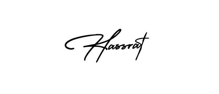 It looks lik you need a new signature style for name Hassrat. Design unique handwritten (AmerikaSignatureDemo-Regular) signature with our free signature maker in just a few clicks. Hassrat signature style 3 images and pictures png