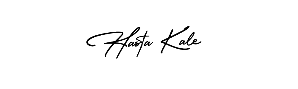 Best and Professional Signature Style for Hasta Kale. AmerikaSignatureDemo-Regular Best Signature Style Collection. Hasta Kale signature style 3 images and pictures png