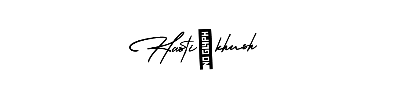 Make a beautiful signature design for name Hasti❤khush. Use this online signature maker to create a handwritten signature for free. Hasti❤khush signature style 3 images and pictures png