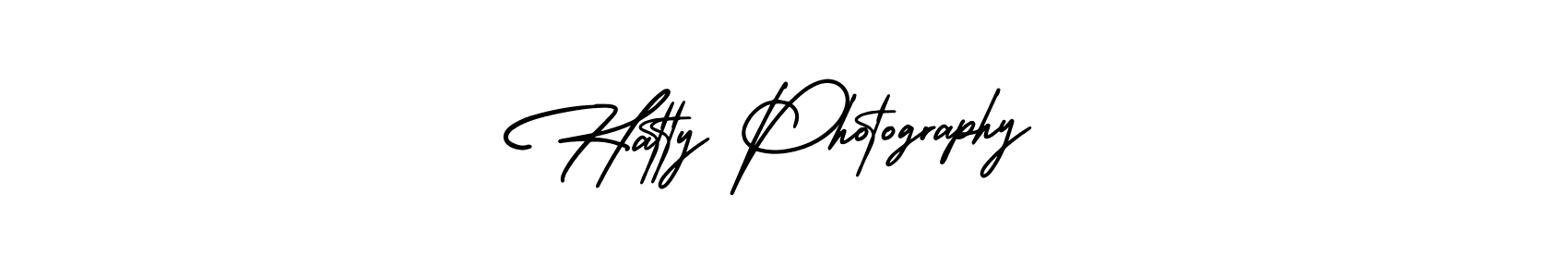 Create a beautiful signature design for name Hatty Photography. With this signature (AmerikaSignatureDemo-Regular) fonts, you can make a handwritten signature for free. Hatty Photography signature style 3 images and pictures png