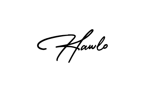 Once you've used our free online signature maker to create your best signature AmerikaSignatureDemo-Regular style, it's time to enjoy all of the benefits that Hawlo name signing documents. Hawlo signature style 3 images and pictures png