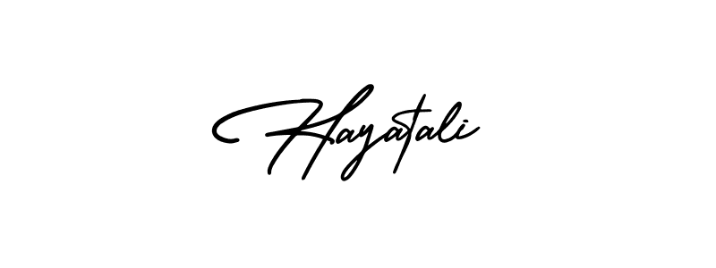 You can use this online signature creator to create a handwritten signature for the name Hayatali. This is the best online autograph maker. Hayatali signature style 3 images and pictures png