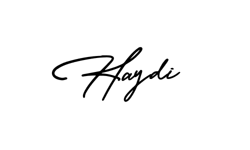 Haydi stylish signature style. Best Handwritten Sign (AmerikaSignatureDemo-Regular) for my name. Handwritten Signature Collection Ideas for my name Haydi. Haydi signature style 3 images and pictures png