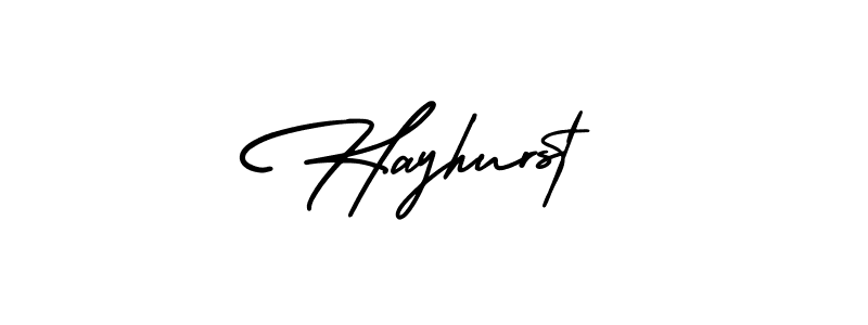 It looks lik you need a new signature style for name Hayhurst. Design unique handwritten (AmerikaSignatureDemo-Regular) signature with our free signature maker in just a few clicks. Hayhurst signature style 3 images and pictures png