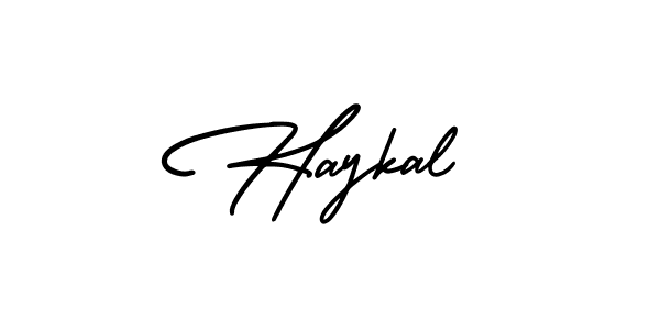 It looks lik you need a new signature style for name Haykal. Design unique handwritten (AmerikaSignatureDemo-Regular) signature with our free signature maker in just a few clicks. Haykal signature style 3 images and pictures png