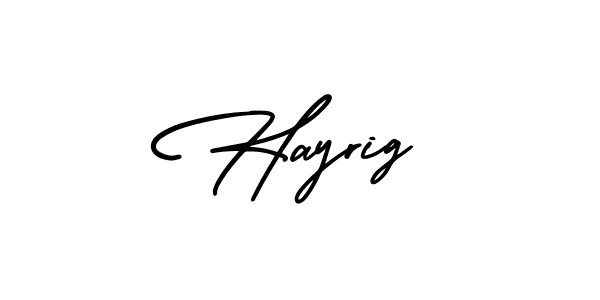 Check out images of Autograph of Hayrig name. Actor Hayrig Signature Style. AmerikaSignatureDemo-Regular is a professional sign style online. Hayrig signature style 3 images and pictures png