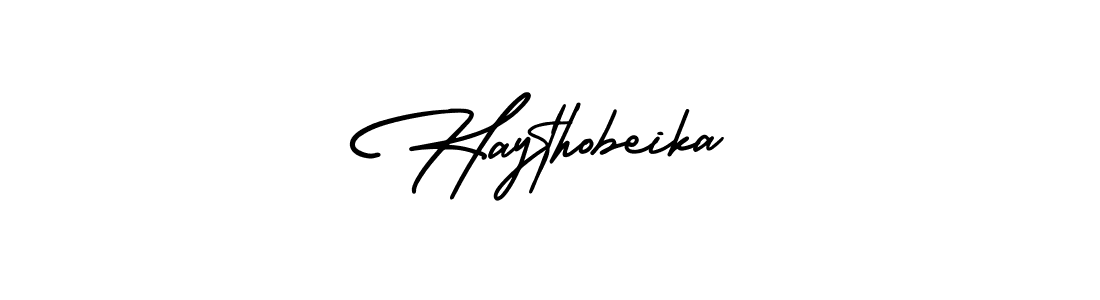 You can use this online signature creator to create a handwritten signature for the name Haythobeika. This is the best online autograph maker. Haythobeika signature style 3 images and pictures png