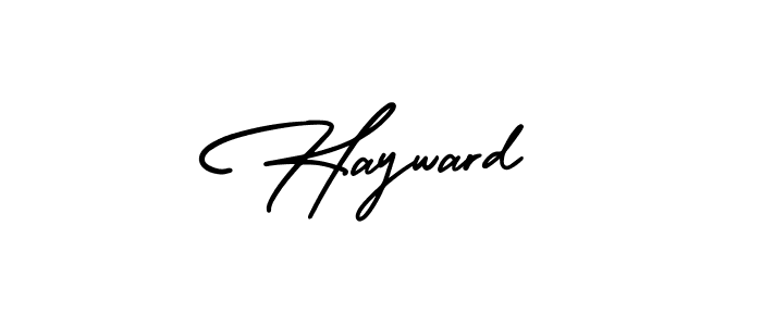 Best and Professional Signature Style for Hayward. AmerikaSignatureDemo-Regular Best Signature Style Collection. Hayward signature style 3 images and pictures png