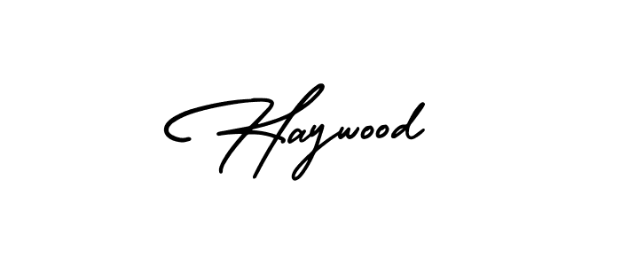 Also we have Haywood name is the best signature style. Create professional handwritten signature collection using AmerikaSignatureDemo-Regular autograph style. Haywood signature style 3 images and pictures png