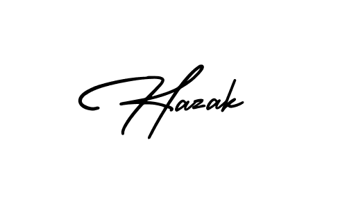 AmerikaSignatureDemo-Regular is a professional signature style that is perfect for those who want to add a touch of class to their signature. It is also a great choice for those who want to make their signature more unique. Get Hazak name to fancy signature for free. Hazak signature style 3 images and pictures png