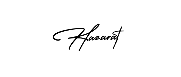 Create a beautiful signature design for name Hazarat. With this signature (AmerikaSignatureDemo-Regular) fonts, you can make a handwritten signature for free. Hazarat signature style 3 images and pictures png