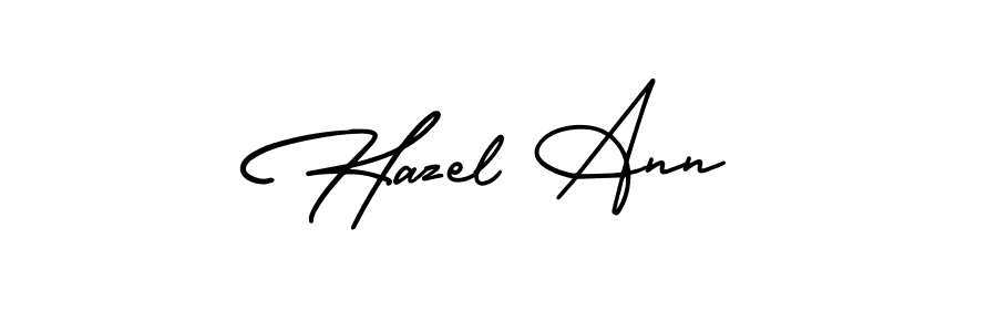 Here are the top 10 professional signature styles for the name Hazel Ann. These are the best autograph styles you can use for your name. Hazel Ann signature style 3 images and pictures png