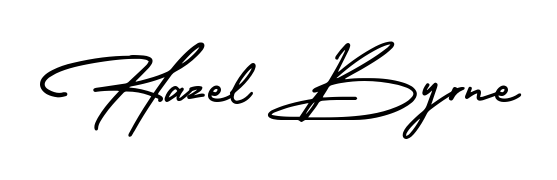 How to make Hazel Byrne name signature. Use AmerikaSignatureDemo-Regular style for creating short signs online. This is the latest handwritten sign. Hazel Byrne signature style 3 images and pictures png
