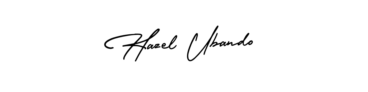 if you are searching for the best signature style for your name Hazel Ubando. so please give up your signature search. here we have designed multiple signature styles  using AmerikaSignatureDemo-Regular. Hazel Ubando signature style 3 images and pictures png