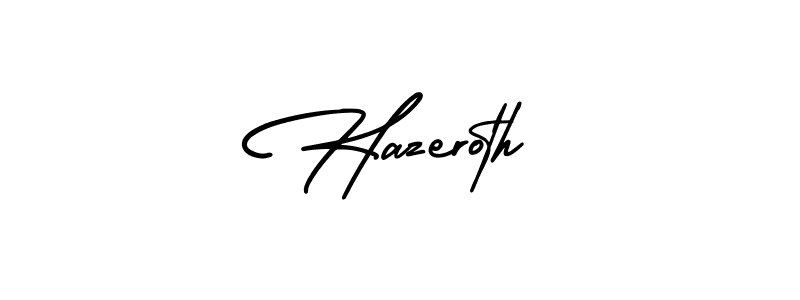 Best and Professional Signature Style for Hazeroth. AmerikaSignatureDemo-Regular Best Signature Style Collection. Hazeroth signature style 3 images and pictures png