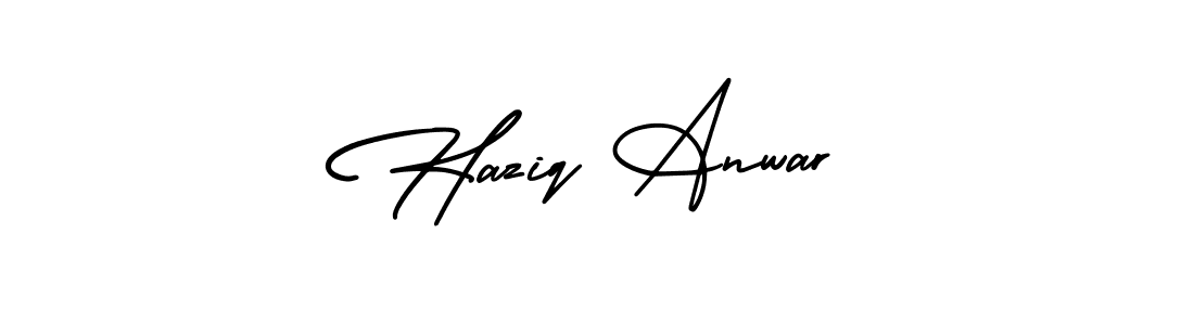 See photos of Haziq Anwar official signature by Spectra . Check more albums & portfolios. Read reviews & check more about AmerikaSignatureDemo-Regular font. Haziq Anwar signature style 3 images and pictures png