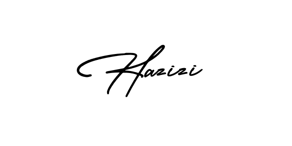 Make a beautiful signature design for name Hazizi. With this signature (AmerikaSignatureDemo-Regular) style, you can create a handwritten signature for free. Hazizi signature style 3 images and pictures png