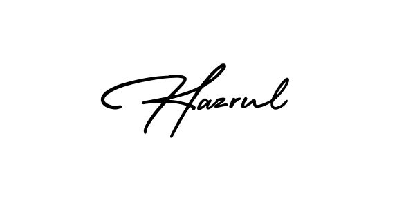 Make a beautiful signature design for name Hazrul. Use this online signature maker to create a handwritten signature for free. Hazrul signature style 3 images and pictures png