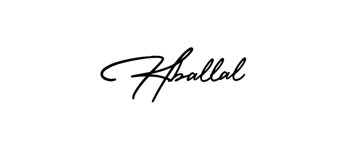 This is the best signature style for the Hballal name. Also you like these signature font (AmerikaSignatureDemo-Regular). Mix name signature. Hballal signature style 3 images and pictures png