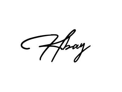 This is the best signature style for the Hbay name. Also you like these signature font (AmerikaSignatureDemo-Regular). Mix name signature. Hbay signature style 3 images and pictures png