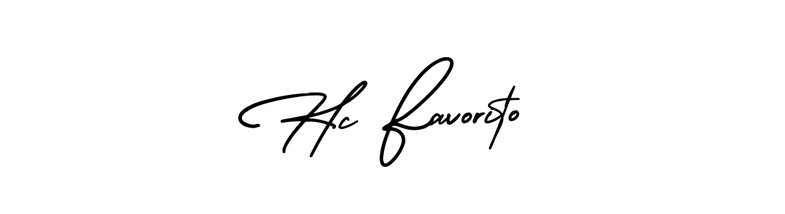 How to make Hc Favorito signature? AmerikaSignatureDemo-Regular is a professional autograph style. Create handwritten signature for Hc Favorito name. Hc Favorito signature style 3 images and pictures png
