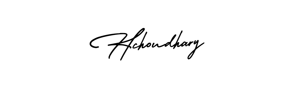 Similarly AmerikaSignatureDemo-Regular is the best handwritten signature design. Signature creator online .You can use it as an online autograph creator for name Hchoudhary. Hchoudhary signature style 3 images and pictures png