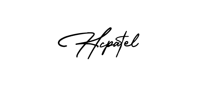 Also we have Hcpatel name is the best signature style. Create professional handwritten signature collection using AmerikaSignatureDemo-Regular autograph style. Hcpatel signature style 3 images and pictures png
