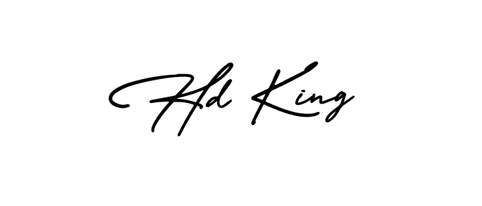 Make a beautiful signature design for name Hd King. Use this online signature maker to create a handwritten signature for free. Hd King signature style 3 images and pictures png