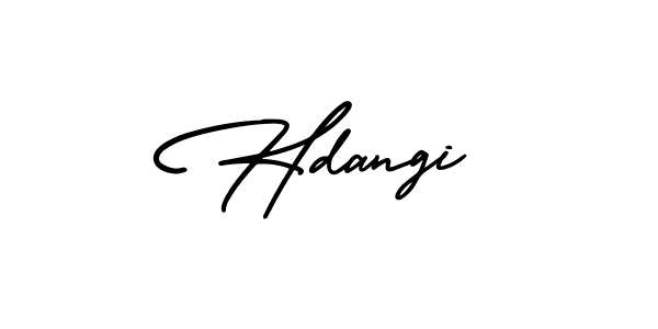 How to Draw Hdangi signature style? AmerikaSignatureDemo-Regular is a latest design signature styles for name Hdangi. Hdangi signature style 3 images and pictures png
