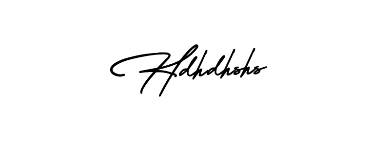 Make a beautiful signature design for name Hdhdhshs. With this signature (AmerikaSignatureDemo-Regular) style, you can create a handwritten signature for free. Hdhdhshs signature style 3 images and pictures png