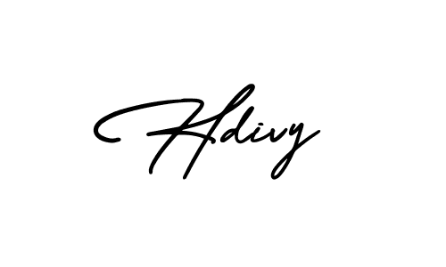 The best way (AmerikaSignatureDemo-Regular) to make a short signature is to pick only two or three words in your name. The name Hdivy include a total of six letters. For converting this name. Hdivy signature style 3 images and pictures png