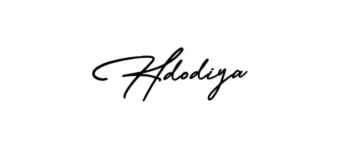 How to make Hdodiya signature? AmerikaSignatureDemo-Regular is a professional autograph style. Create handwritten signature for Hdodiya name. Hdodiya signature style 3 images and pictures png