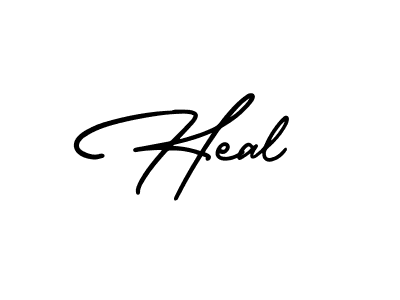 AmerikaSignatureDemo-Regular is a professional signature style that is perfect for those who want to add a touch of class to their signature. It is also a great choice for those who want to make their signature more unique. Get Heal name to fancy signature for free. Heal signature style 3 images and pictures png