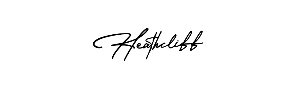 Best and Professional Signature Style for Heathcliff. AmerikaSignatureDemo-Regular Best Signature Style Collection. Heathcliff signature style 3 images and pictures png