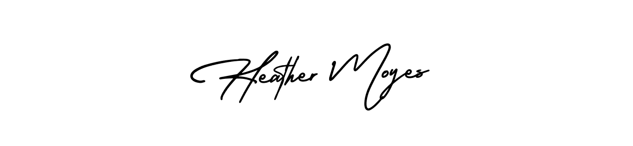 Also we have Heather Moyes name is the best signature style. Create professional handwritten signature collection using AmerikaSignatureDemo-Regular autograph style. Heather Moyes signature style 3 images and pictures png