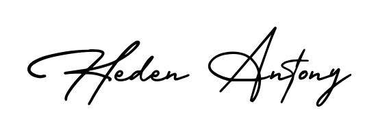 It looks like you need a new signature style for name Heden Antony. Design unique handwritten (AmerikaSignatureDemo-Regular) signature with our free signature maker in just a few clicks. Heden Antony signature style 3 images and pictures png